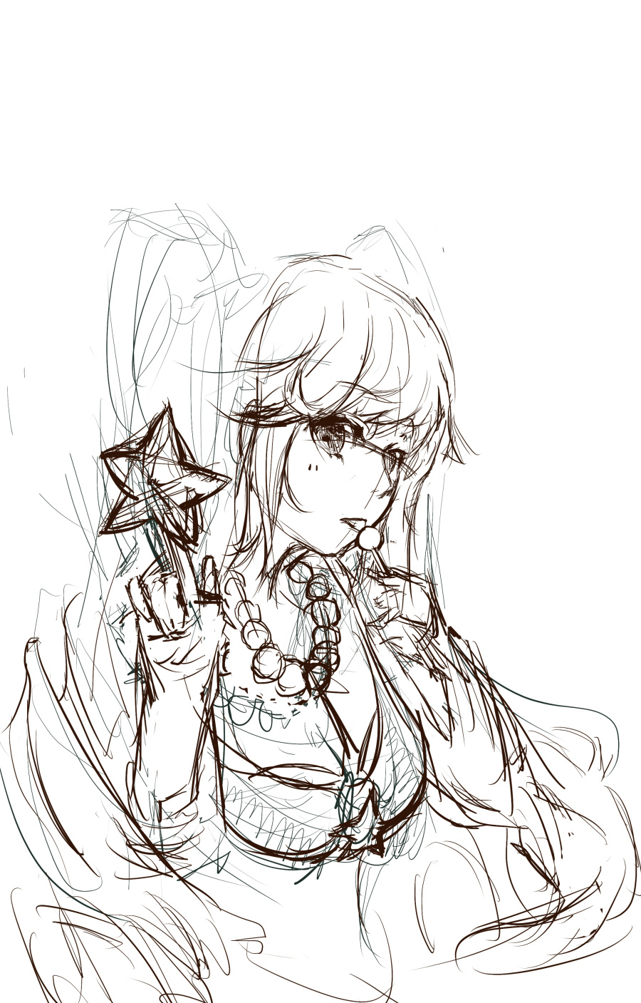 电玩琴女《suna》|游戏原画|插画|现在是IceTime - 原创设计作品 - 站酷 (ZCOOL)