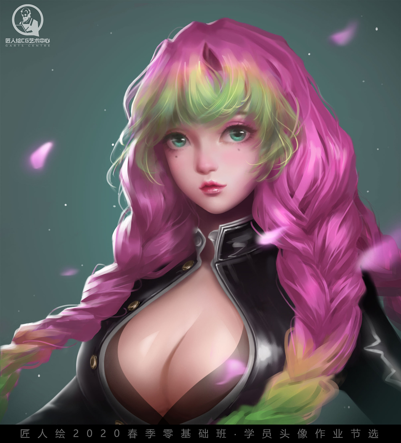 【匠人绘】20春游戏原画零基础班 头像作业节选vol.1