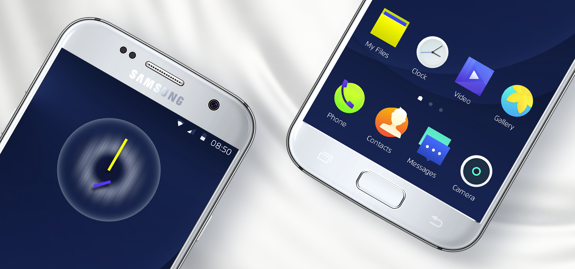 Samsung Galaxy S7 视觉探索|图标|UI|隔壁老贾