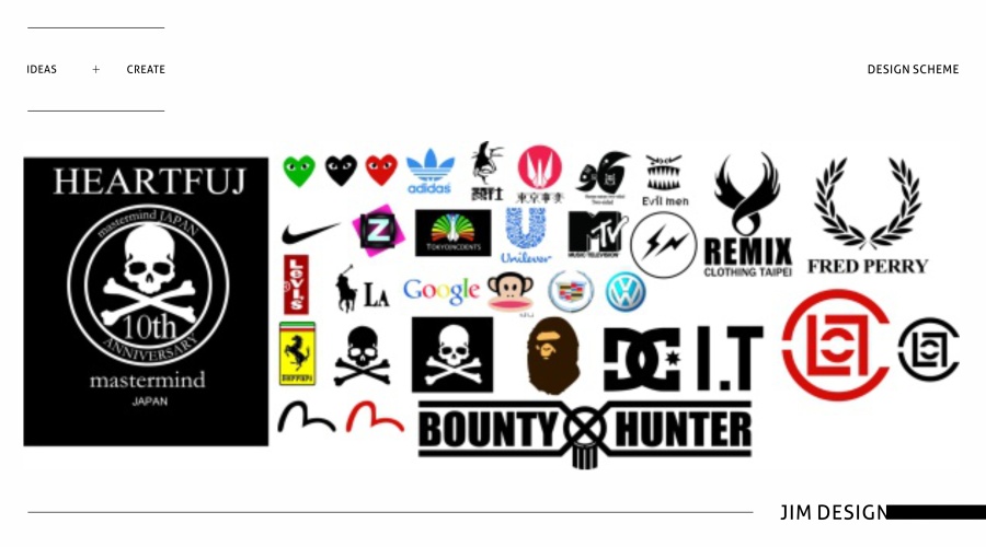 GT-SHIRT 潮牌服饰 品牌设计 VI设计 标志设计