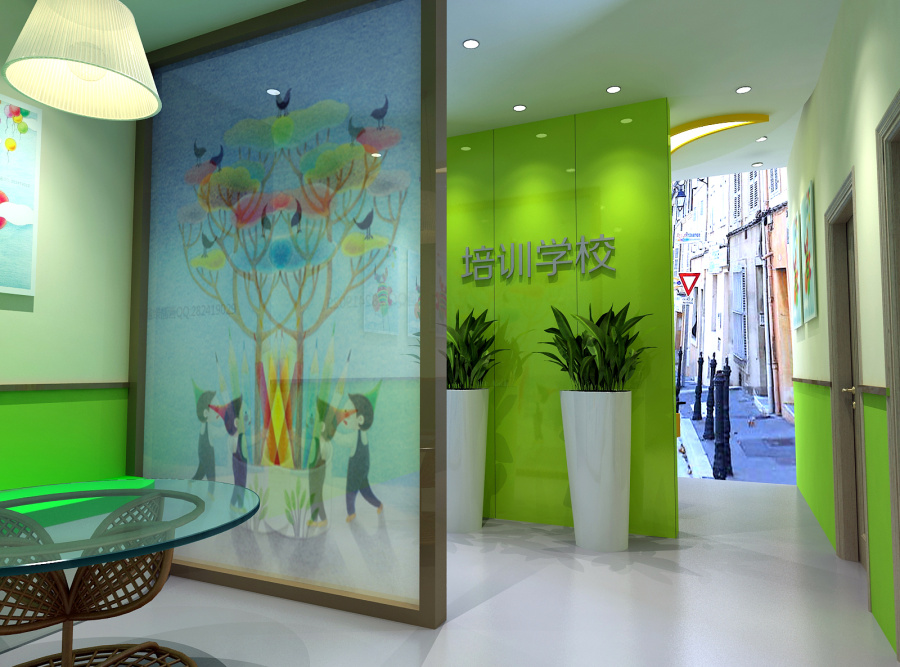 济宁市教育培训机构设计图|室内设计|空间\/建筑