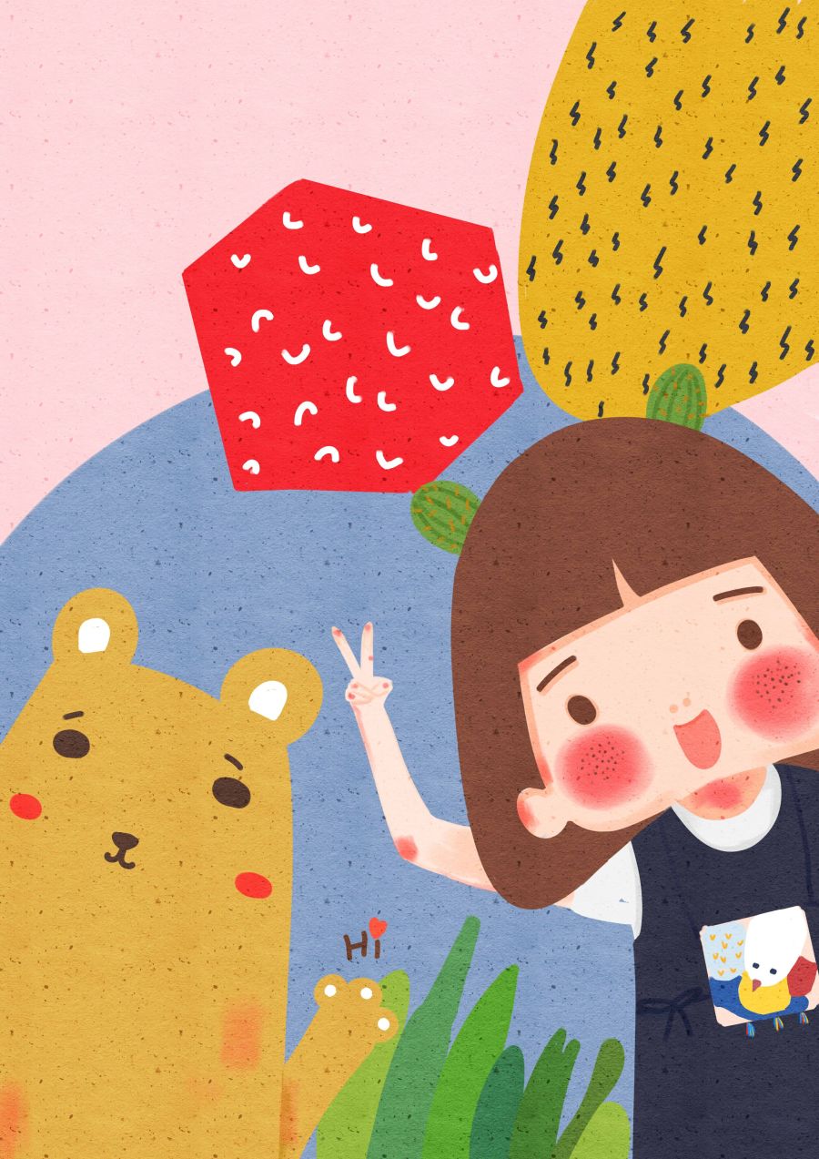 小火车2016自制台历|绘画习作|插画|画漫画的小