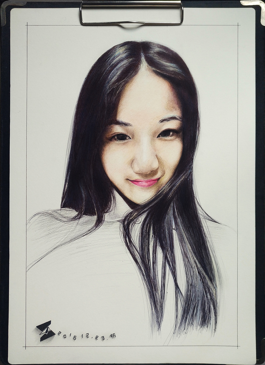 油笔画初试,感觉还不错~|其他艺创|纯艺术|纸O墨o - 原创设计作品 - 站酷 (ZCOOL)