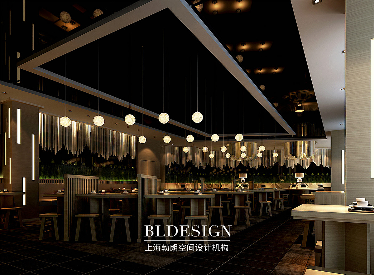 郑州虢国羊肉汤馆二七万达店连锁餐饮店面设计