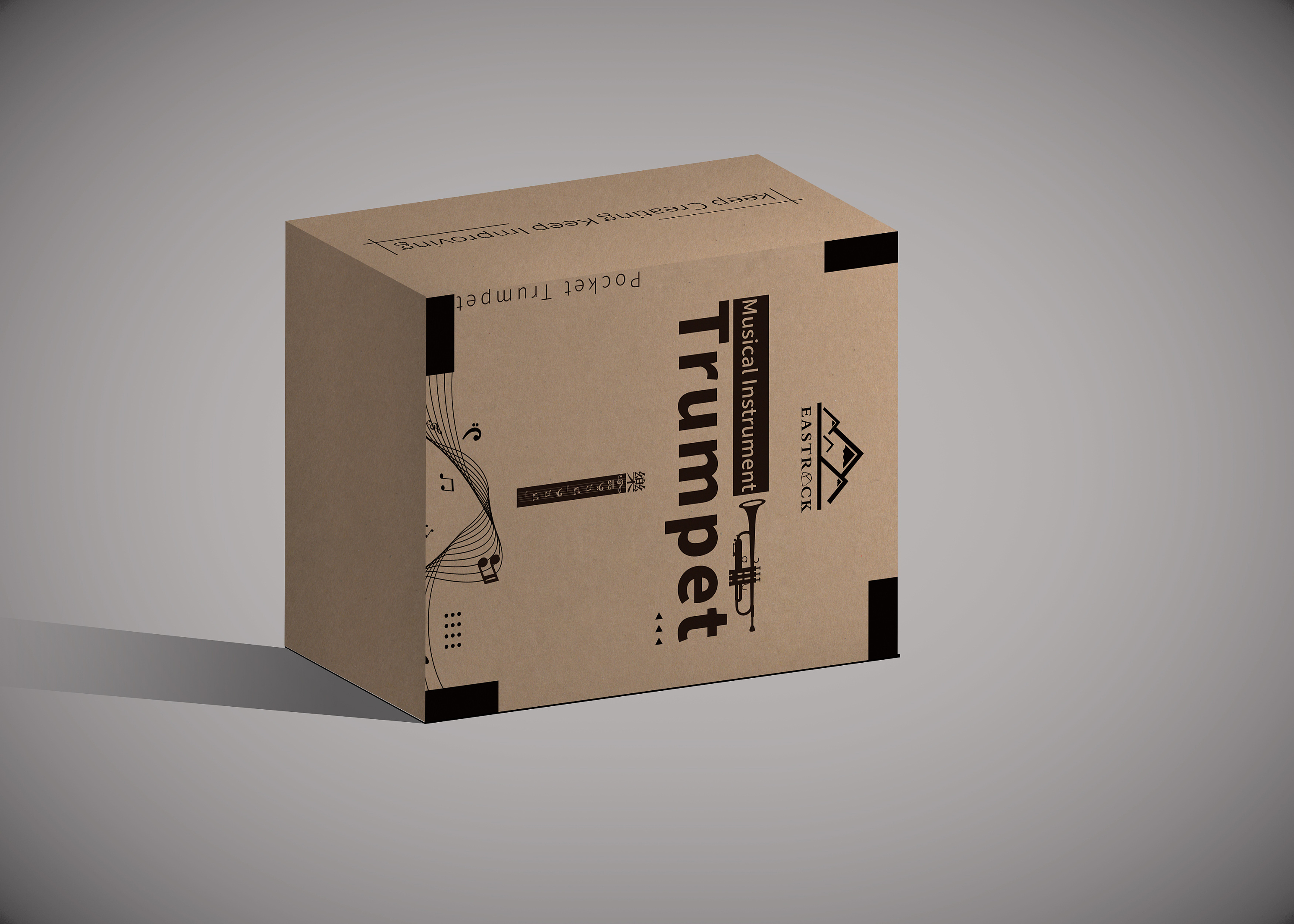 2019部分乐器纸箱纸盒外包装设计牛皮纸箱塑料袋