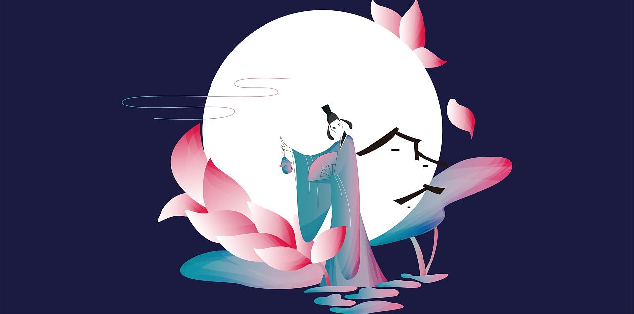 给餐饮品牌江南厨房做的插画设计(已商用)