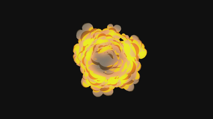 MG爆炸动画|影视特效|影视|哏滒学灞芞 - 原创设