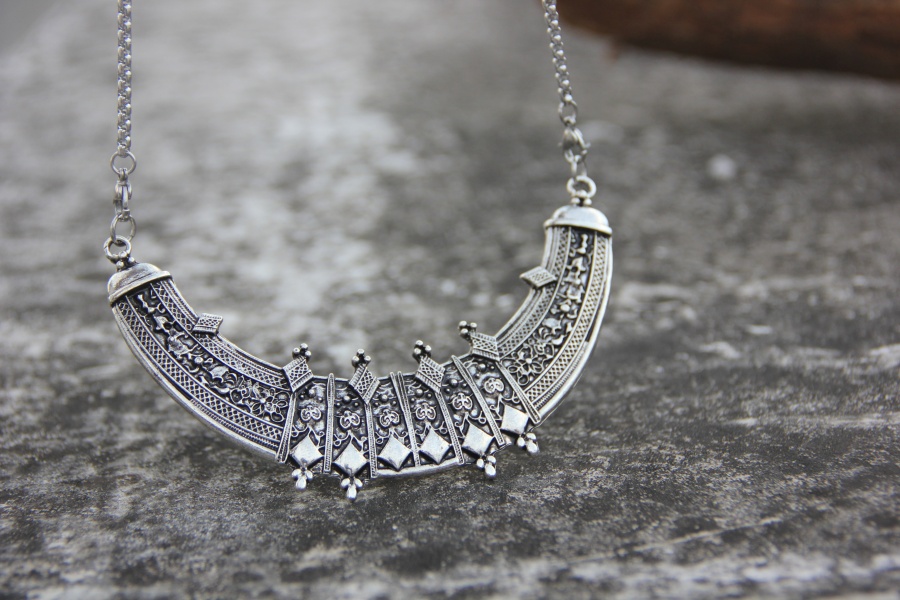 设计师原创民族风个性项链,男女通用,创意小众