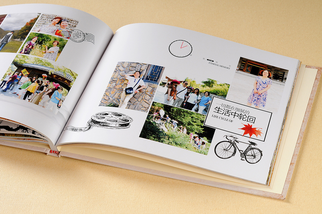成都同学聚会纪念册设计制作|成都纪念相册制作公司