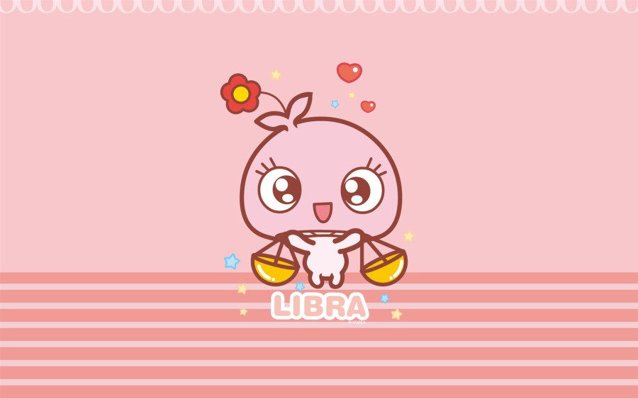 蘑菇点点 十二星座系列壁纸(含电脑壁纸、