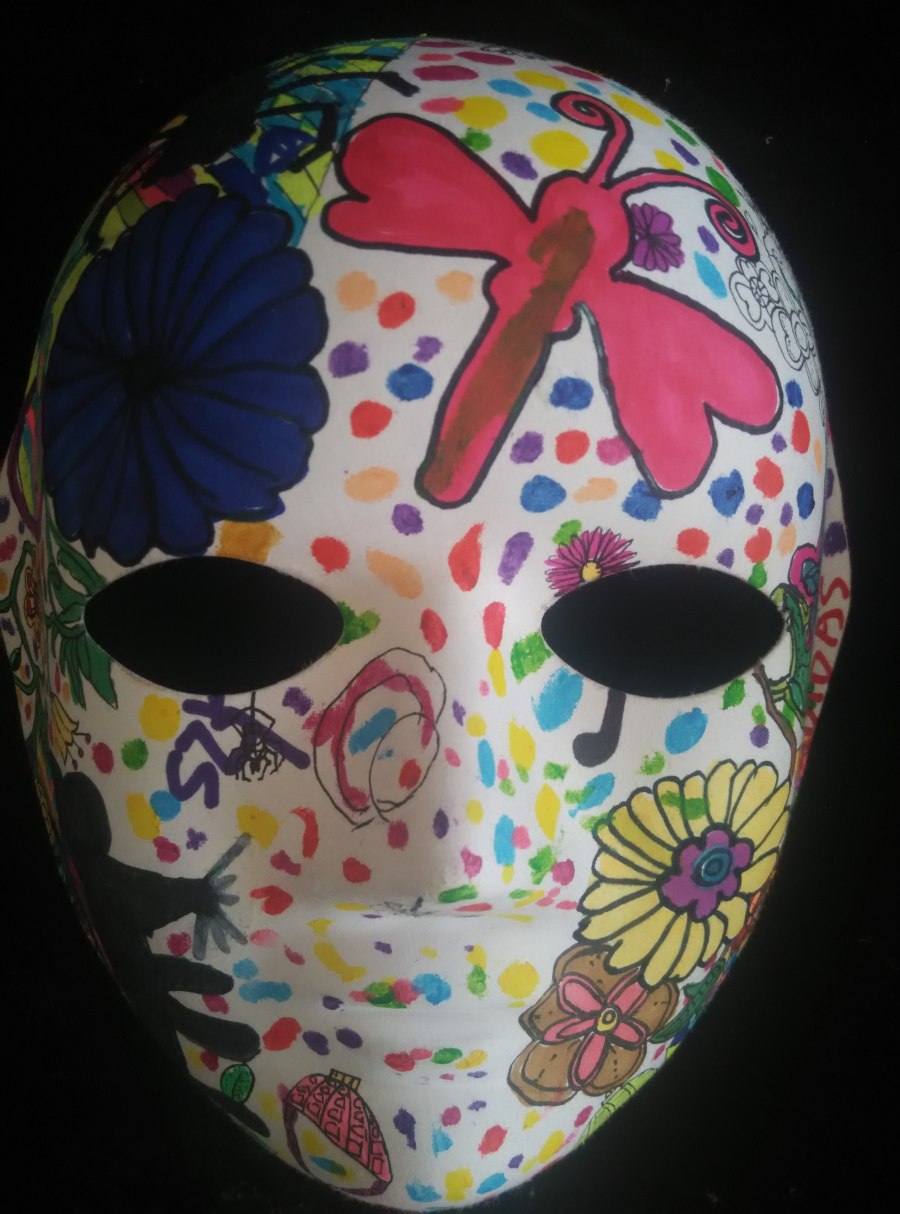 山东省昌乐二中初中一年级面具部分作品|其他