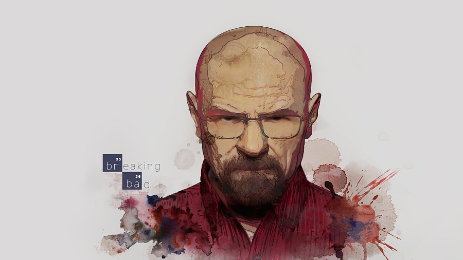 绝命毒师--老白|海报|平面|脑补成蘑菇 - 原创设计作品 - 站酷 (ZCOOL)