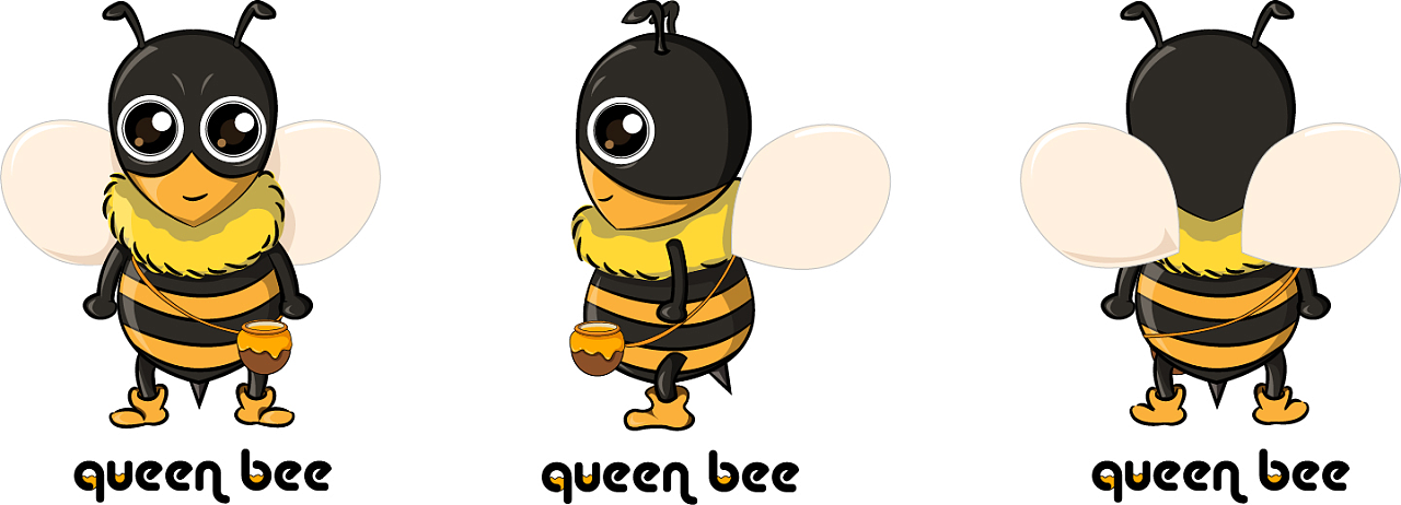 蜜蜂吉祥物设计