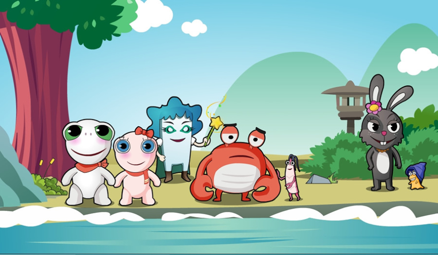 浙江少儿频道吉祥物小智动画设计|吉祥物|平面