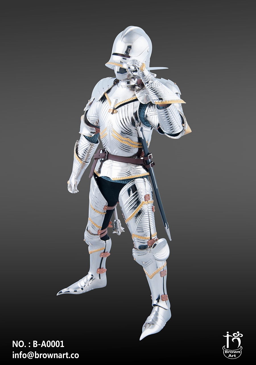 模型1\/6哥特式铠甲|玩具|工业\/产品|BrownArt - 原创设计作品 - 站酷 (ZCOOL)