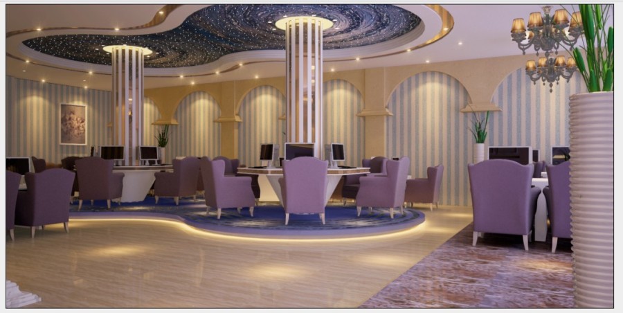 青铜峡游戏主题网咖设计《我们的游戏世界》|