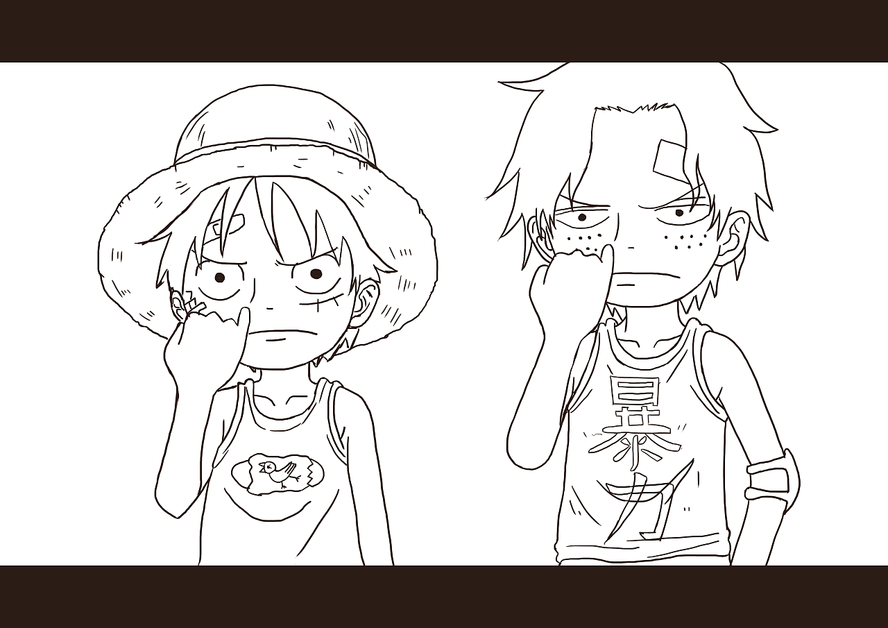 [练习册]漫画临摹四