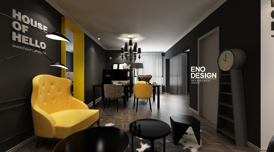 HOH北京办公室设计方案|室内设计|空间\/建筑|蓝