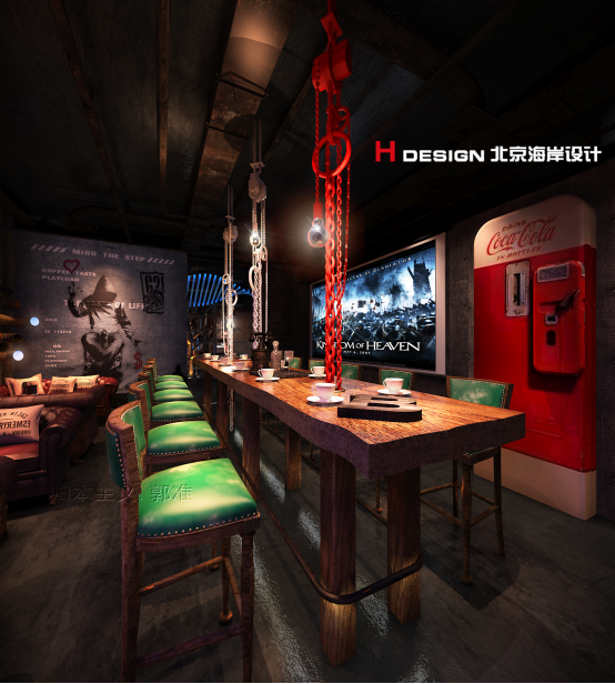 归本主义设计作品-哈尔滨酒咖案例(二)|室内设