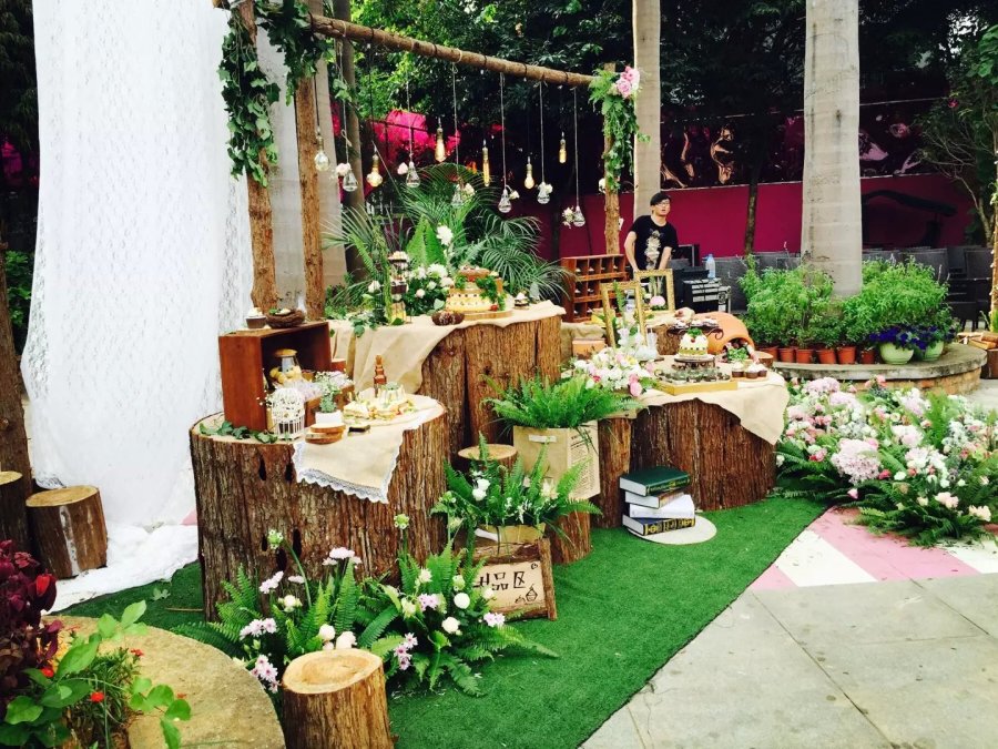 森林主题婚礼手绘|文案\/策划|其他|刘子歌 - 原创