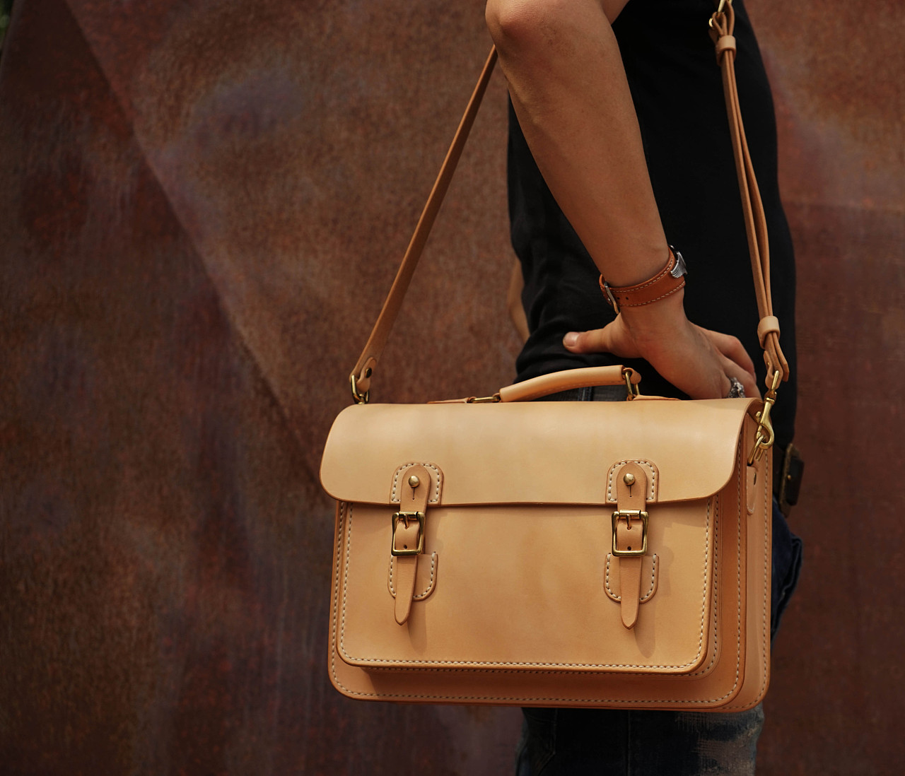 剑桥包|手工艺|皮艺|大尹手作 - 原创作品 - 站酷 (ZCOOL)