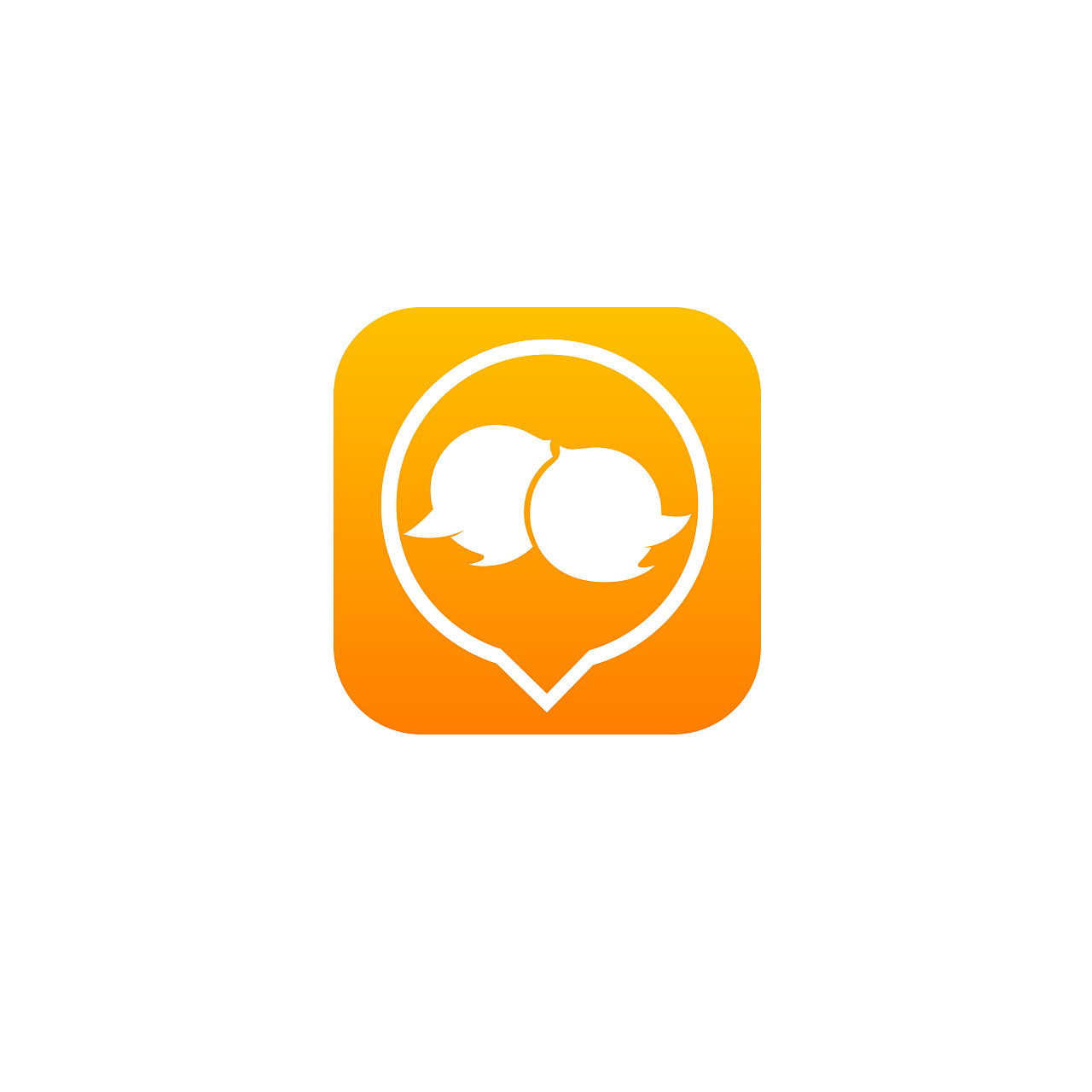 社交app logo设计