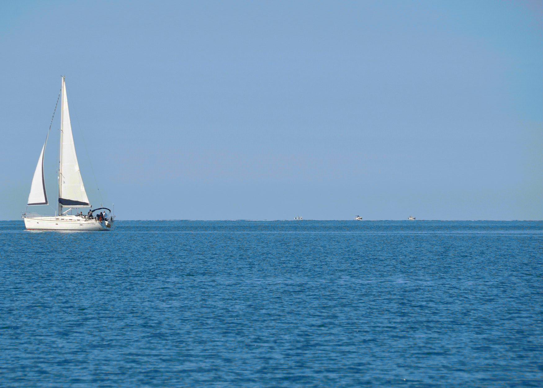 夏日海景视觉练习附gif过程图 附源文件