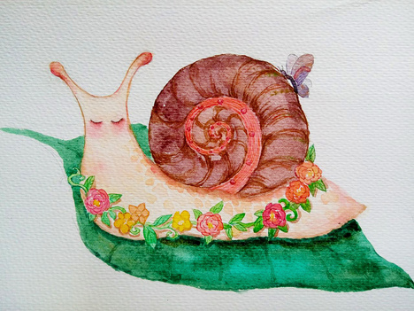 原创作品:小蜗牛