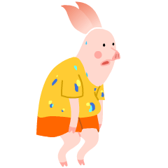 小猪猪表情 - 原创作品 - 站酷(zcool)