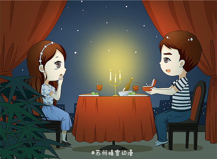 【苏州晴雪动漫】:婚礼结婚插画漫画|插画|其他