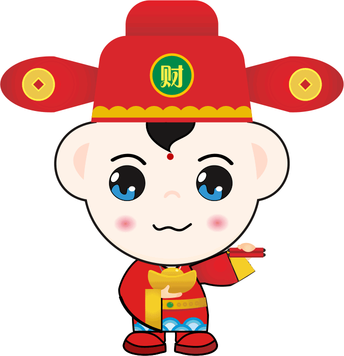 梦祥吉祥物卡通gif