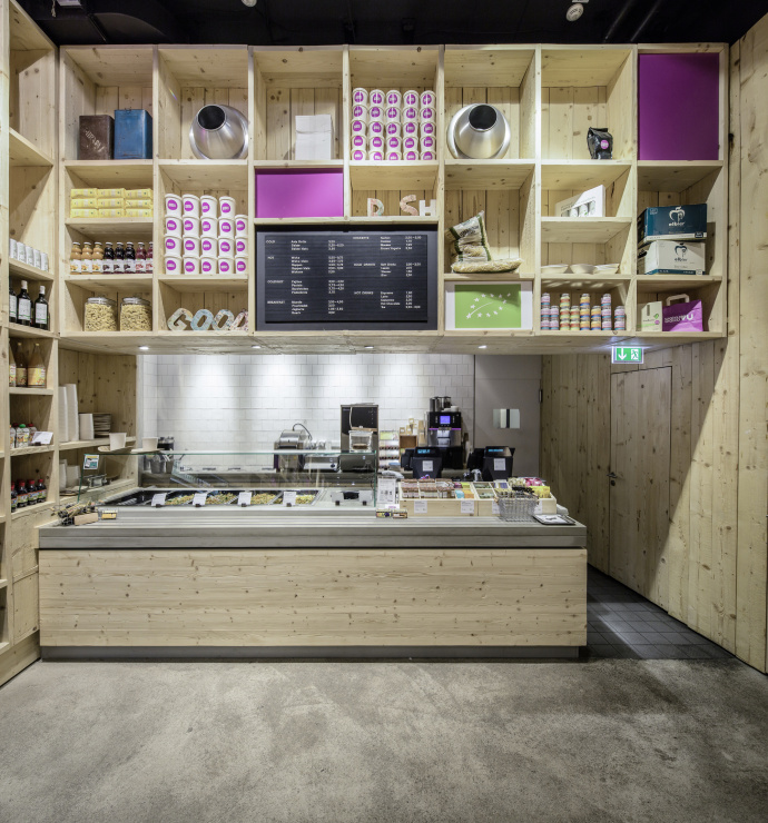 龙泉奶茶店装修设计8090客户群体奶茶店|室内
