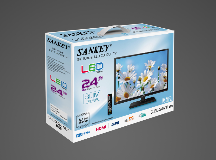 TV电视机包装纸箱设计 国外客户包装 部分|包装