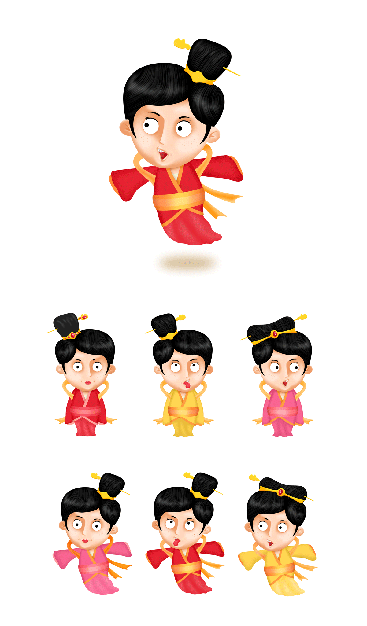 卡通设计 of valentines day