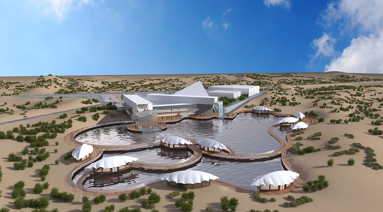沙漠艺术馆设计