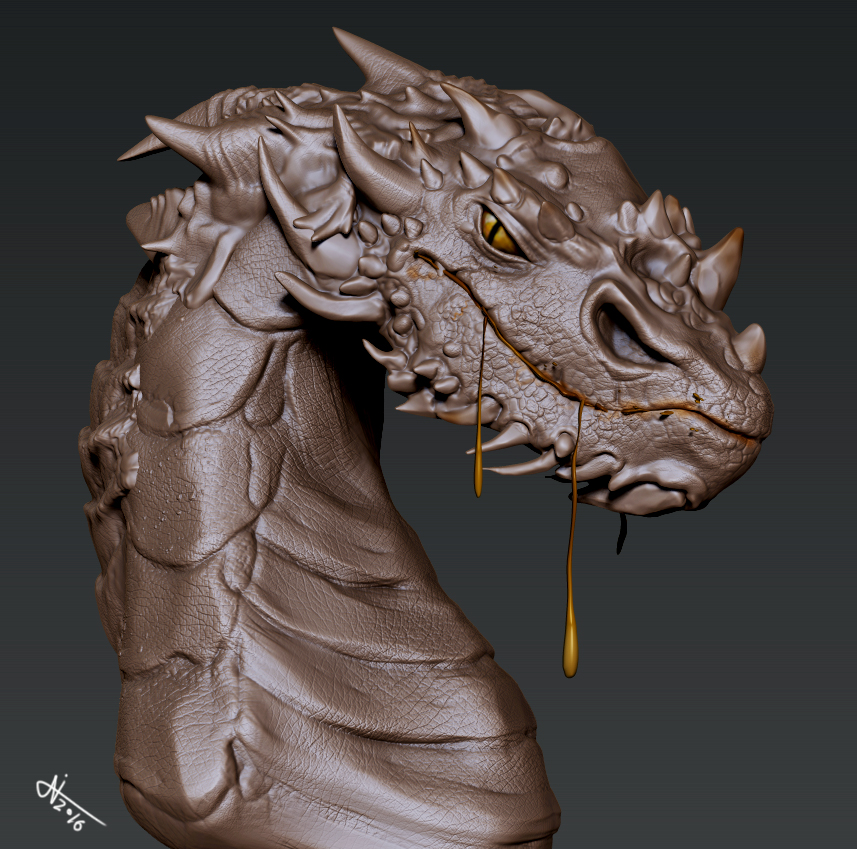 peed Sculpt in Zbrush 1 hours done |人物\/生物|