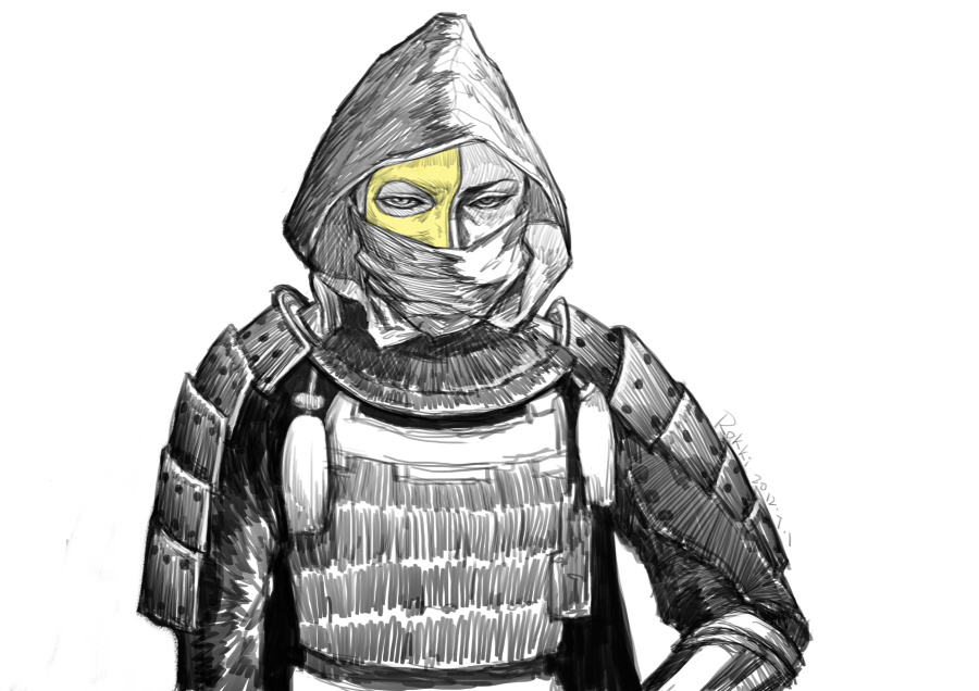 画皮2靖公主|绘画习作|插画|Rokki - 原创设计作