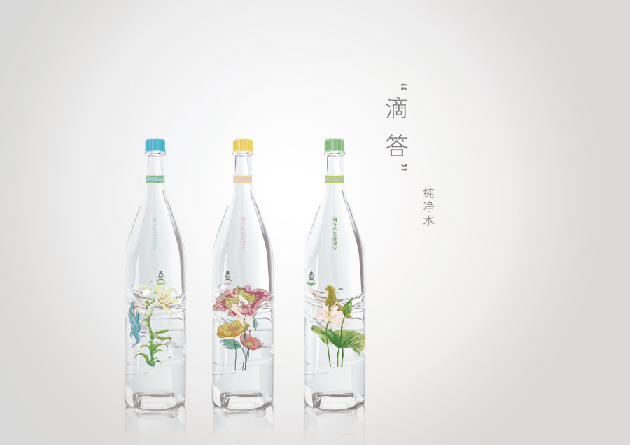 滴答纯净水|包装|平面|wanglanqing - 原创设计作