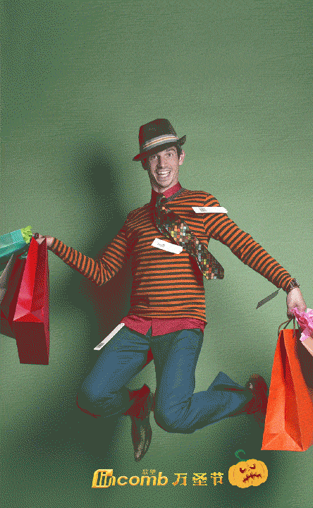 万圣节gif动态海报