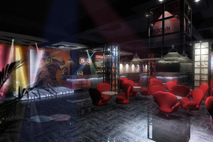 DJ酒吧-专业玉溪酒吧设计|玉溪慢摇吧设计|室内