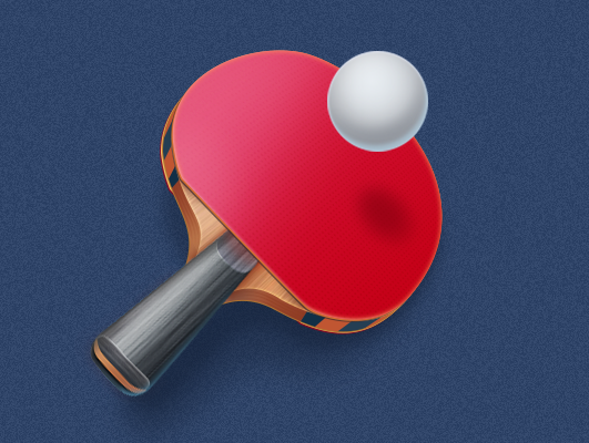 乒乓球拍 icon|图标|GUI|破晓vip - 原创设计作品