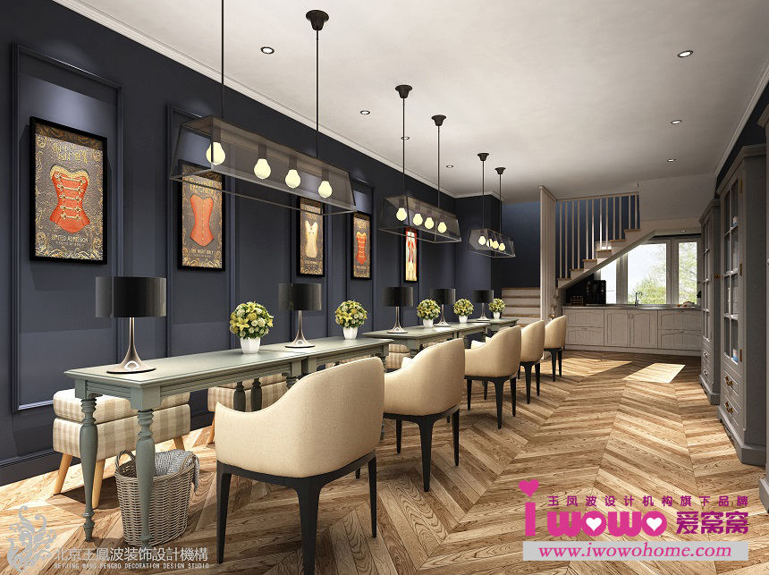 四季小镇甲壳虫美甲店设计 王凤波设计机构|