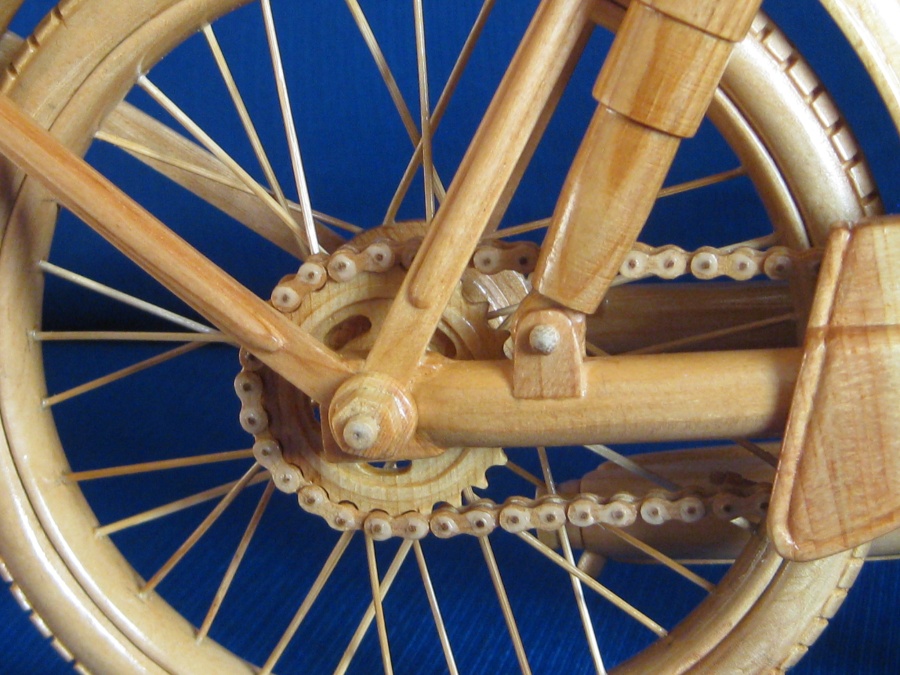 济南轻骑摩托车模型|铁艺|手工艺|chuomige - 原