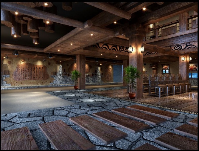 羌文化主题客栈|彭州主题民宿客栈装修设计案