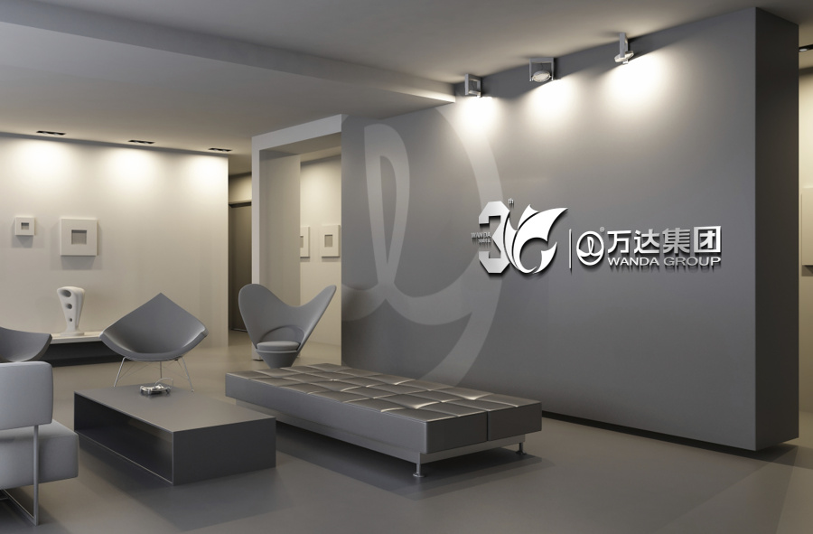 国际万达 百年企业|标志|平面|郭小酱 - 原创设计