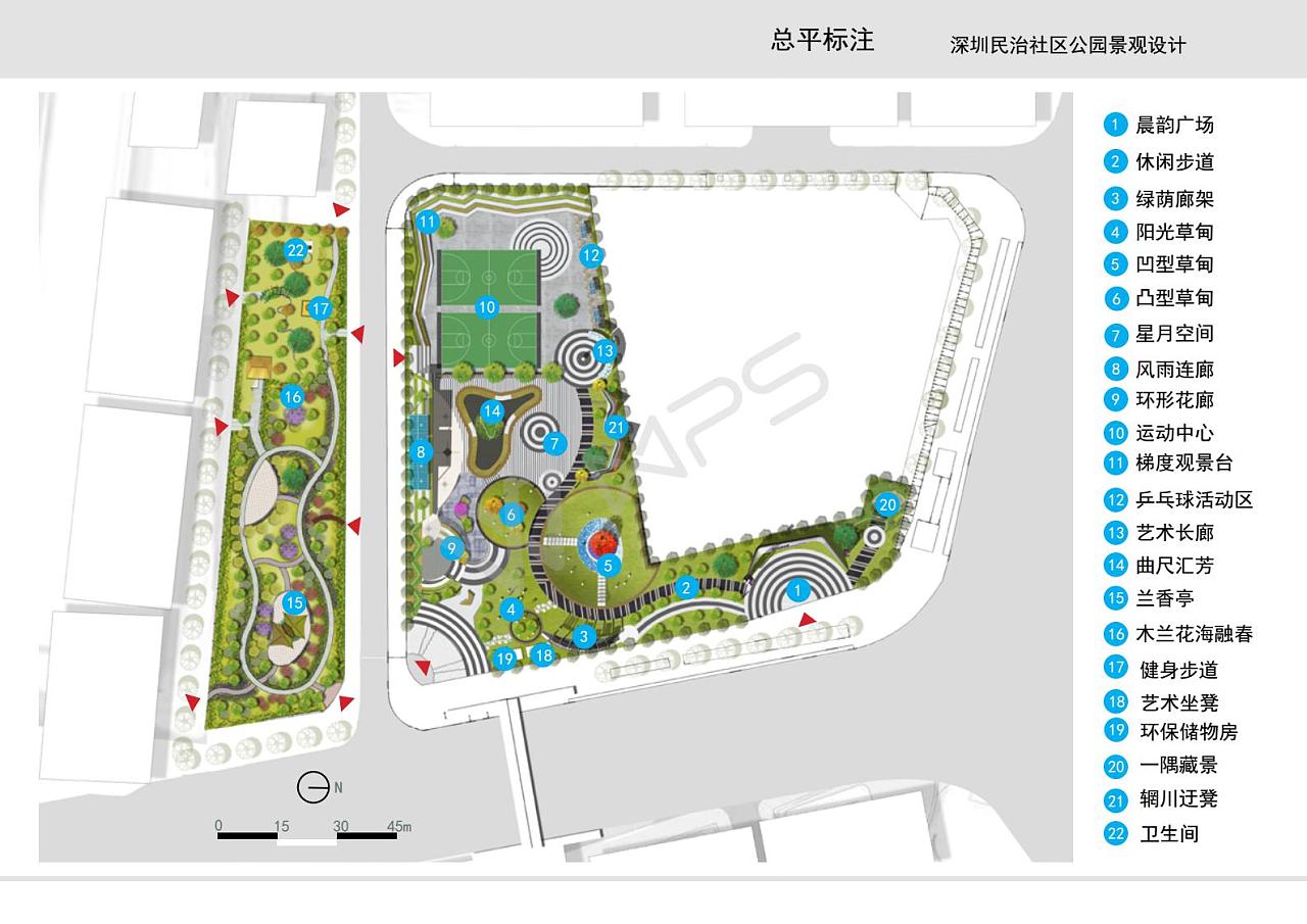 深圳市民治社区公园景观设计