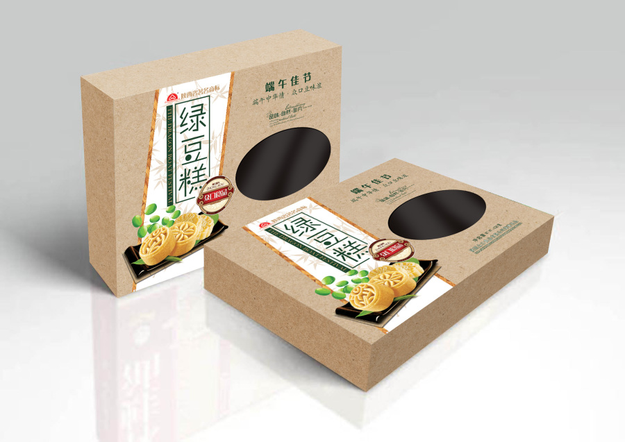 众口粽子绿豆糕包装|包装|平面|tab李 - 原创设计