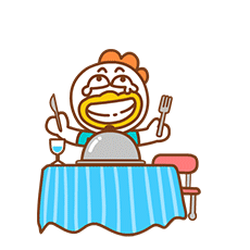 《阿鸡米德-愚人节篇》gif动态表情