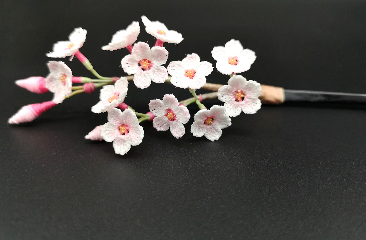 樱花发簪