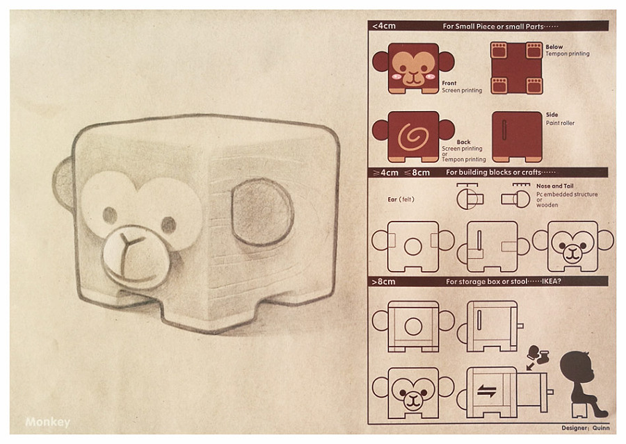 动物们 | Cube Zoo|玩具|工业\/产品|外星怪叔叔 
